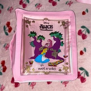 Wet n Wild Pink Alice in Wonderland Makeup Bag